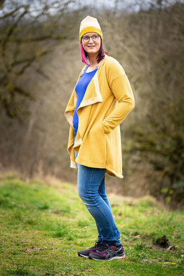 eBook - *Lady Crossbutton* Cardigan Jacke Nähanleitung 32 - 54