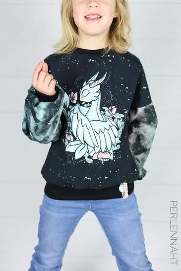 eBook - *GIRLS SWEATER DRESS*SWEATER HOODIEKLEID BALLONÄRMEL