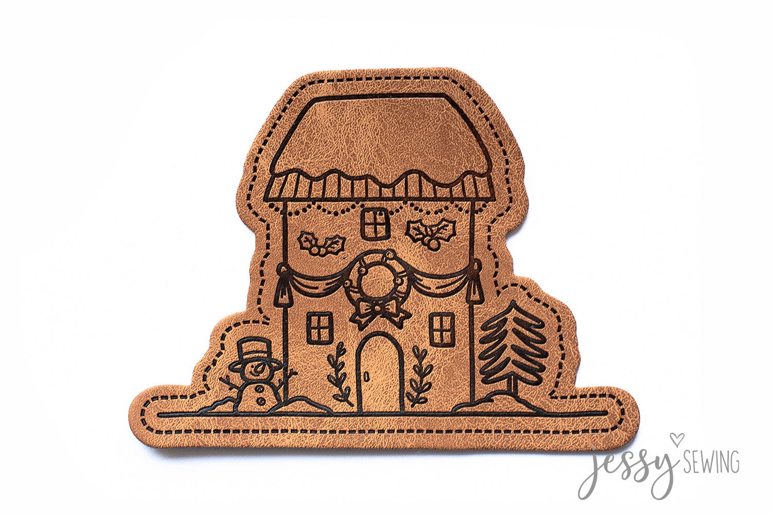 #343 Label "Christmas House"