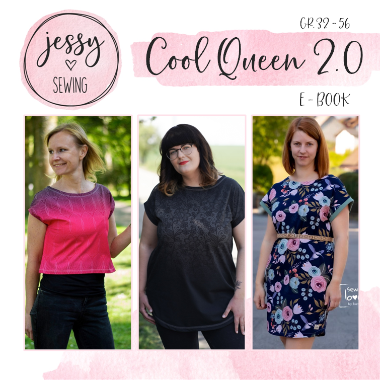 eBook - *COOL QUEEN 2.0* SHIRT, LONGSHIRT, KLEID GR. 32 BIS 56