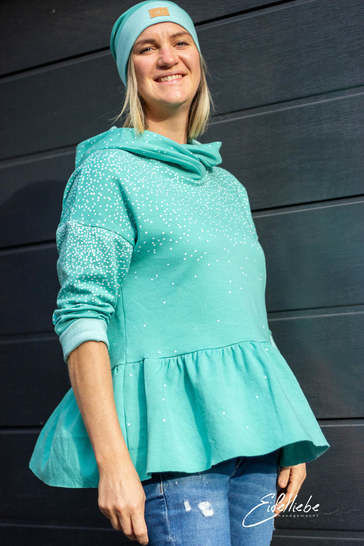 eBook - *LADIES SWEATER DRESS* SWEATER, HOODIEKLEID, BALLONÄRMEL