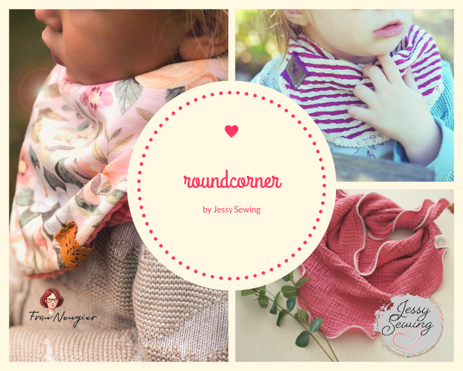 eBook - *roundcorner* Tuch, Musselintuch Nähanleitung