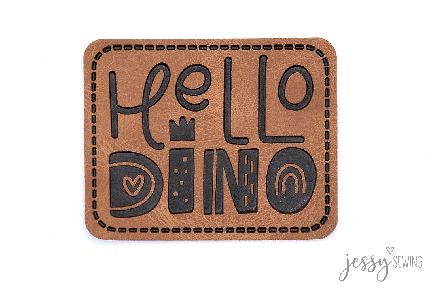 #177 Label "Hello Dino"