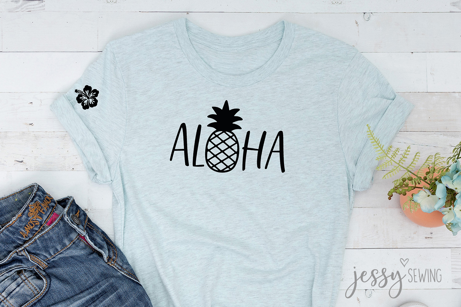 Bügelbild "Aloha" Bügelbild "Aloha"