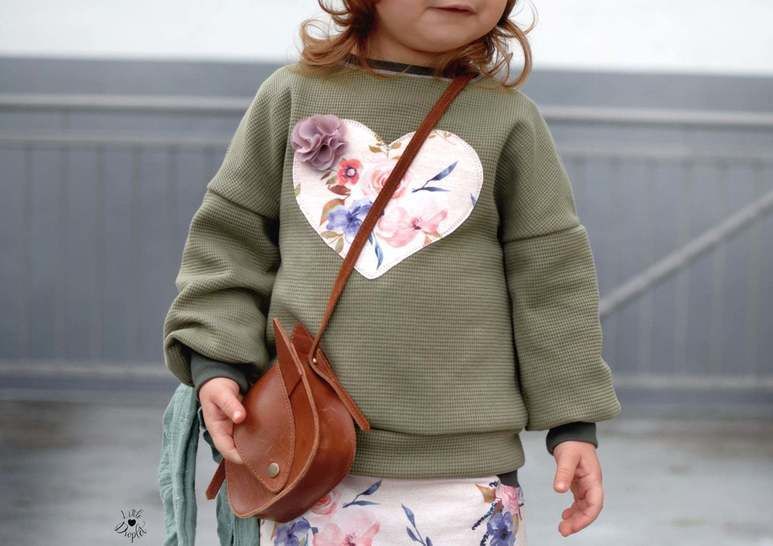 eBook - *GIRLS SWEATER DRESS*SWEATER HOODIEKLEID BALLONÄRMEL