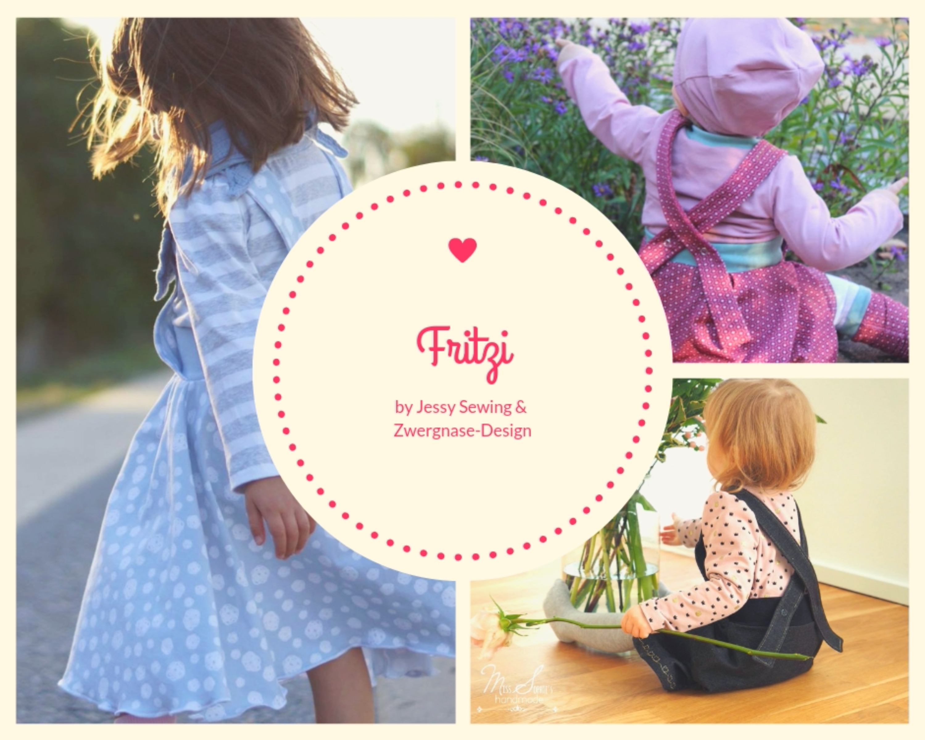 eBook - *Fritzi* Latzrock, Latzkleid, Shirt Nähanleitung