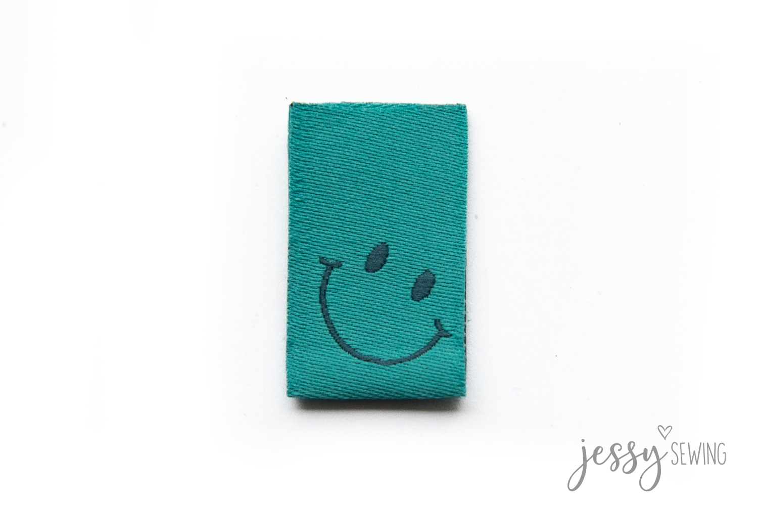 #367 Weblabel "Smile türkis" 