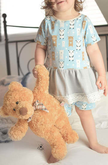 eBook - *COOLGIRLS* JESSY SEWING TUNIKA KLEID NÄHANLEITUNG