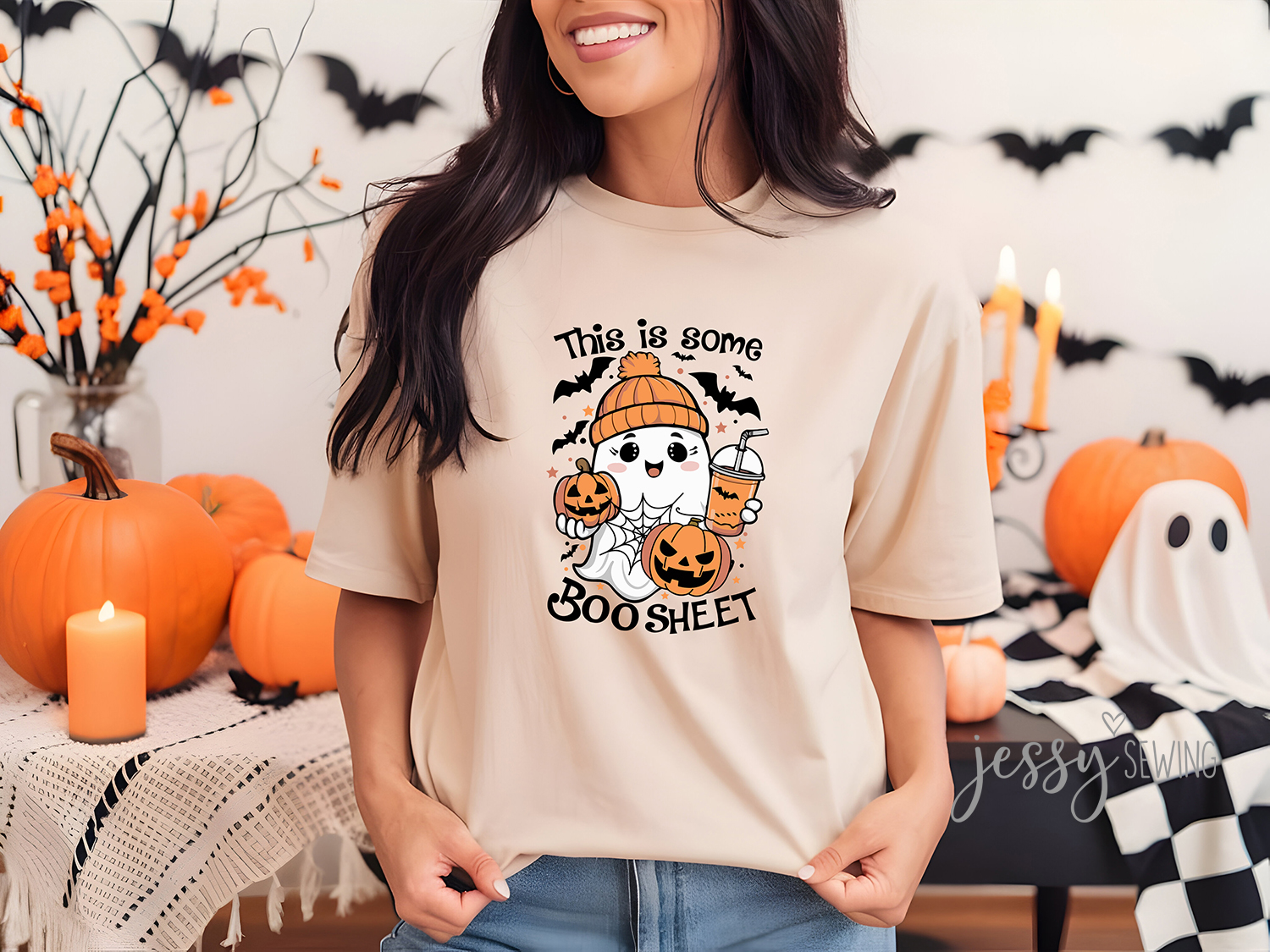 Bügelbild "Boo" Bügelbild "Boo"