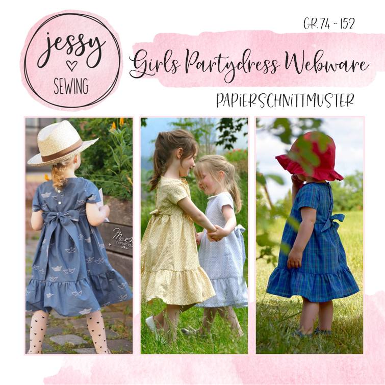 Girls Partydress Webware
