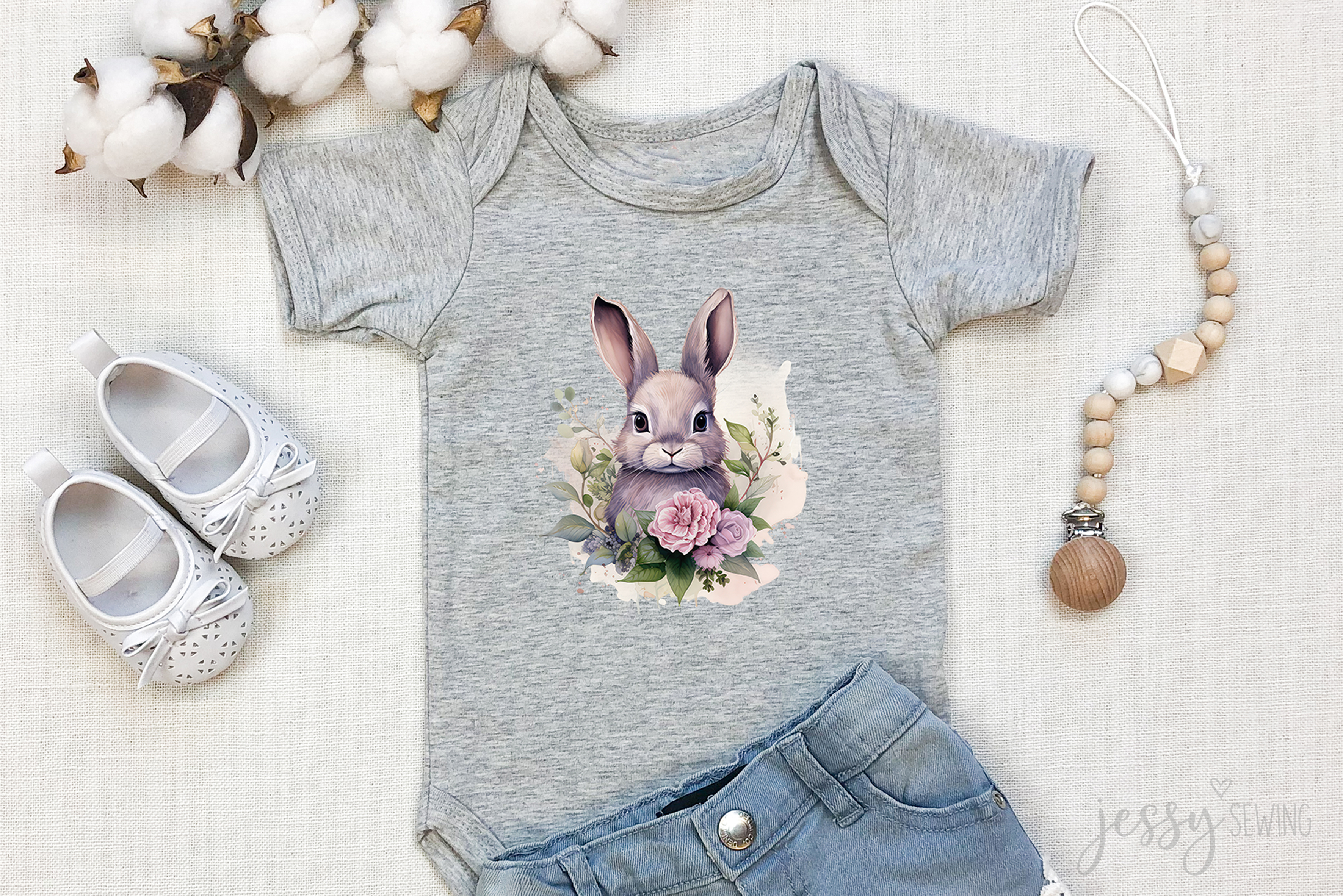 Bügelbild "Hase" Bügelbild "Hase"