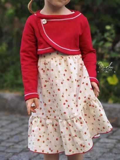eBook - *GIRLS PARTY BOLERO* BOLERO GR. 74-152 EINSCHULUNG
