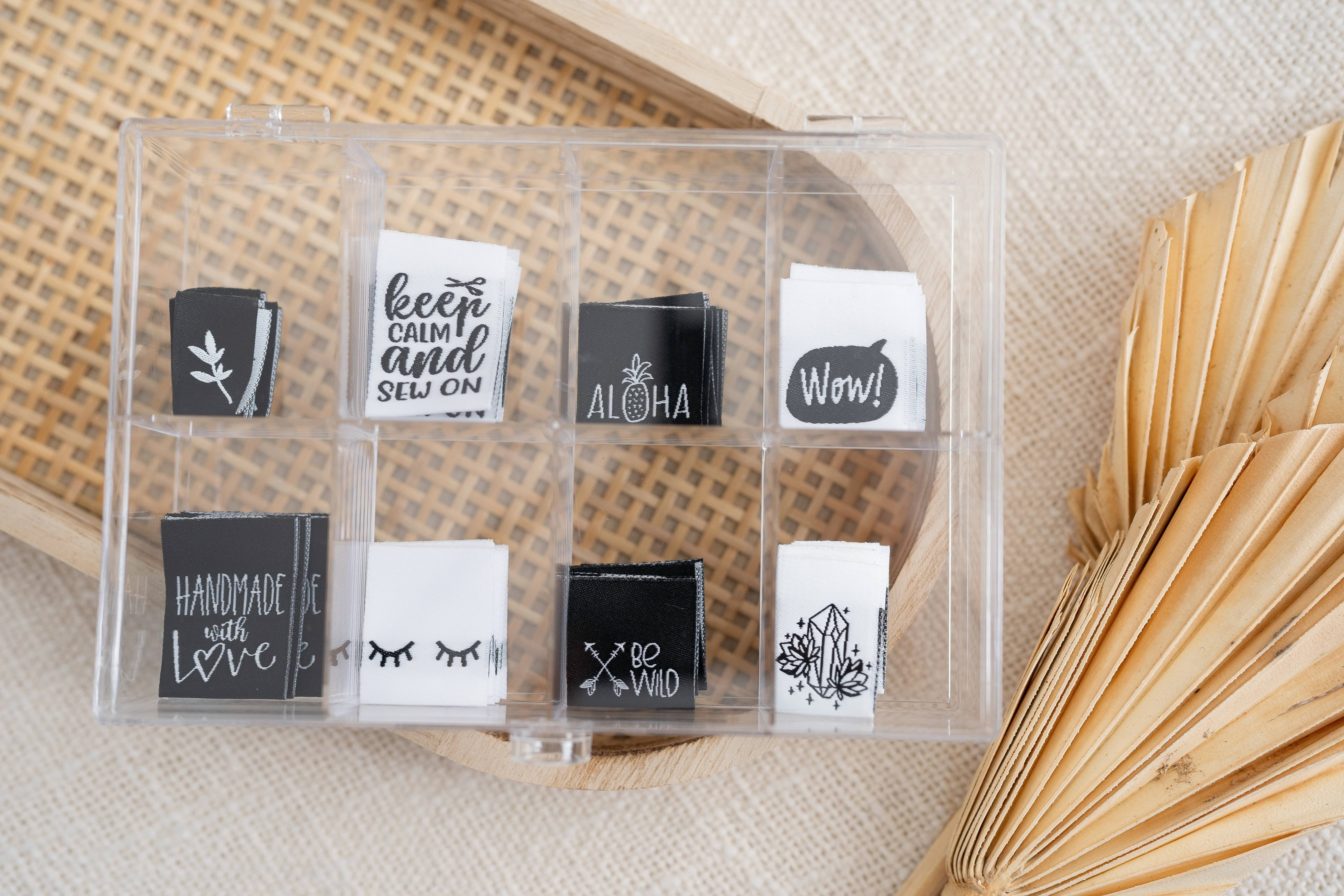Weblabel-Box 40 Stück