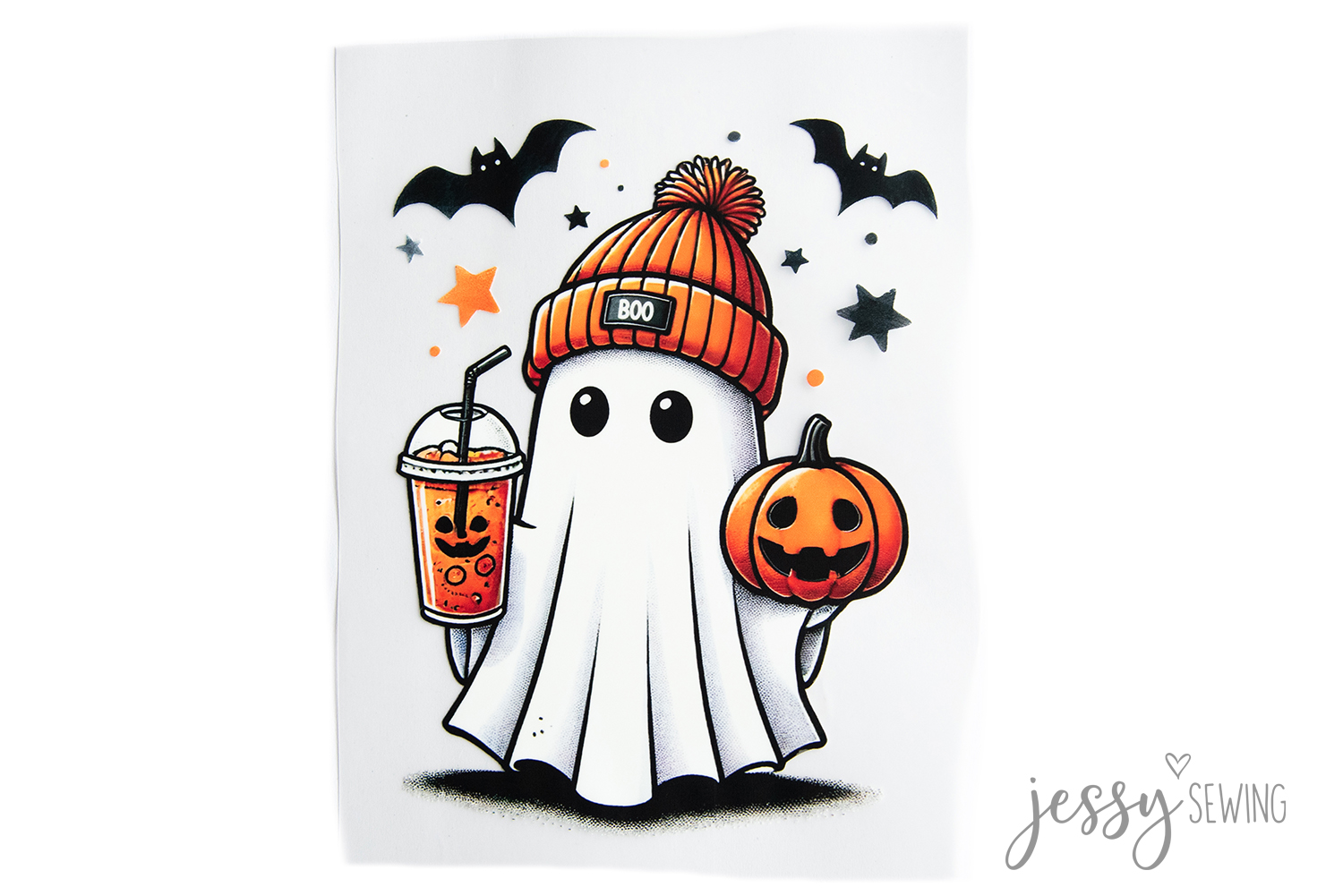 Bügelbild "halloween ghost" Bügelbild "halloween ghost"