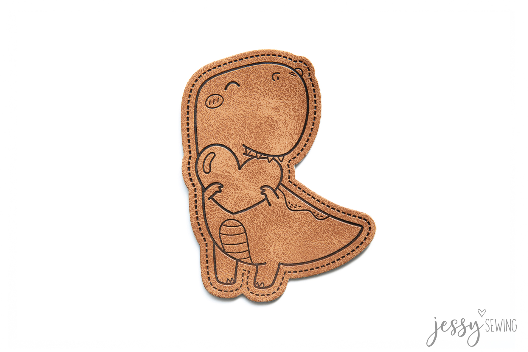 #289 Label "Dino with Heart"