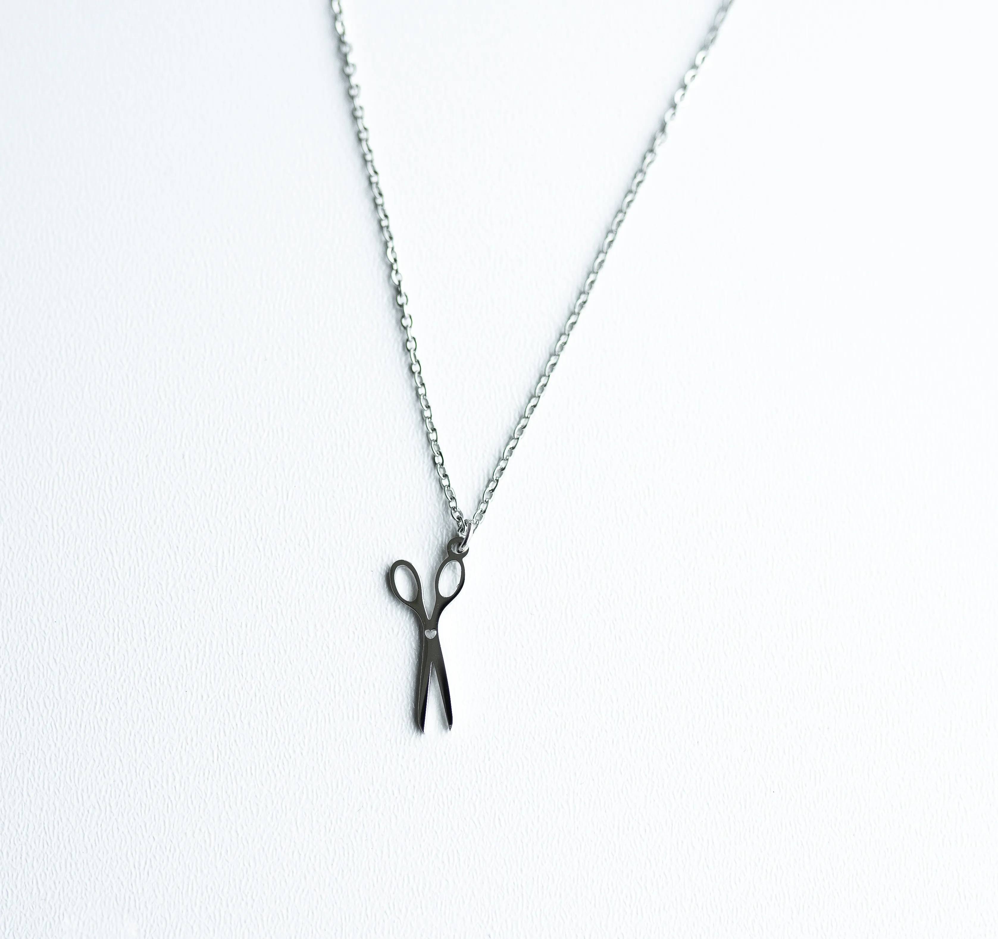 The Chain Kette mit Scherenanhänger