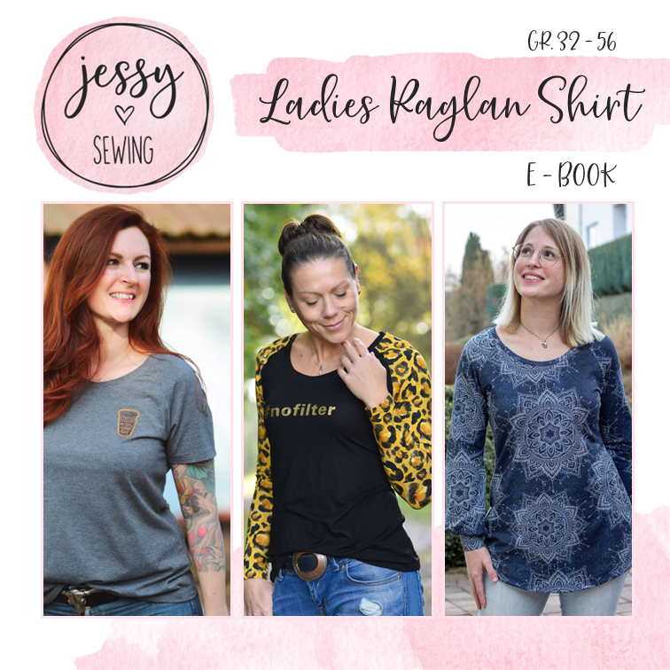 eBook - *Ladies Raglan Shirt* Raglan Basic Shirt