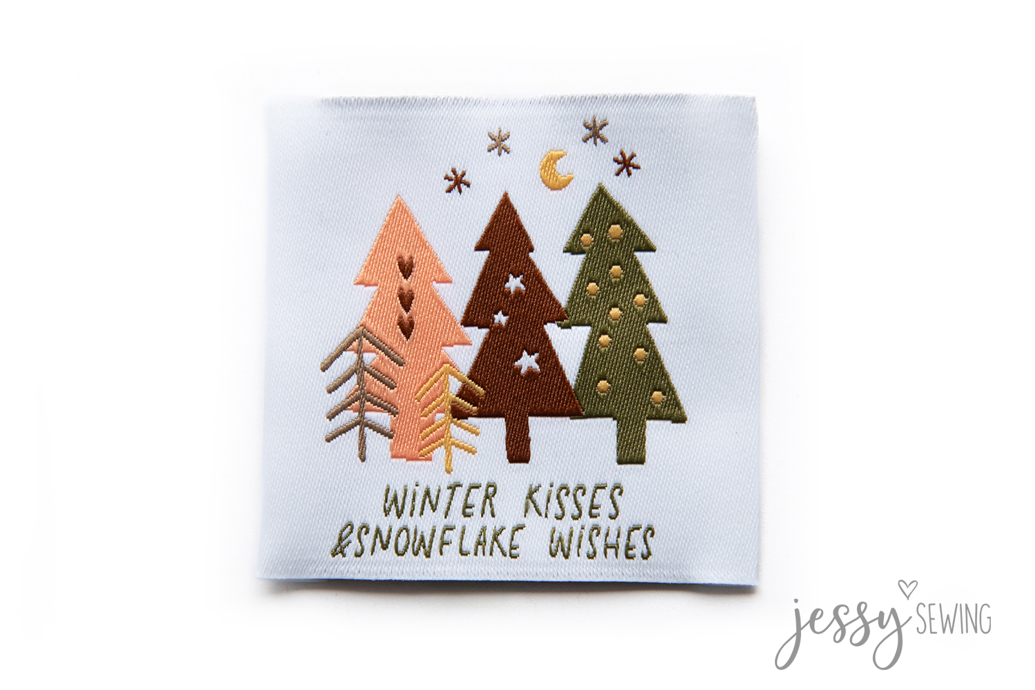 #378 XXL Patch "Winter kisses"