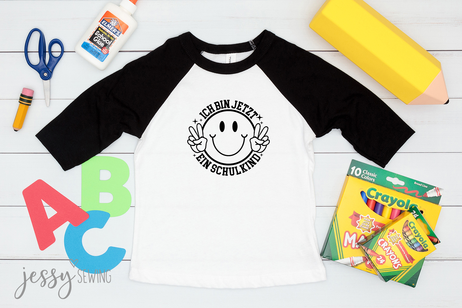 Bügelbild "Endlich Schulkind" Bügelbild "Endlich Schulkind"