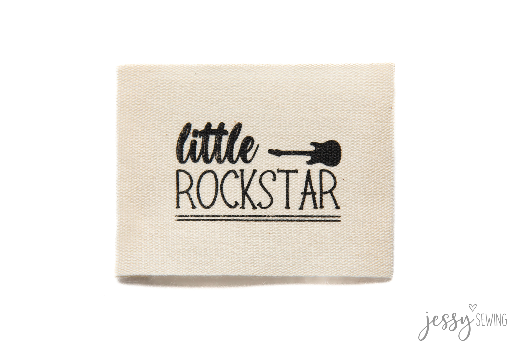 #279 Baumwolllabel "Little Rockstar"