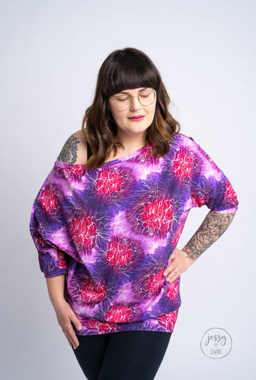 eBook - *Bat Queen* Fledermausshirt, Fledermauskleid Gr. 32 - 56