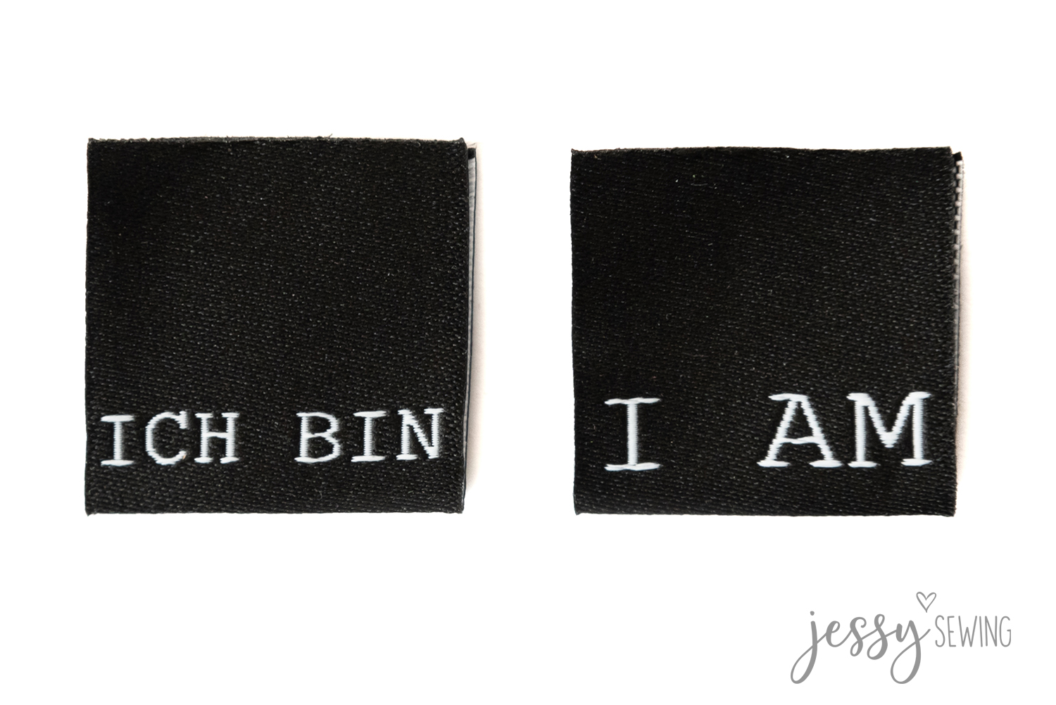 #316 Weblabel "Black Ich bin/i am" 