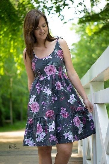 eBook - *LADIES RUFFLE DRESS* SOMMERKLEID GR. 32 BIS 56 BOHO