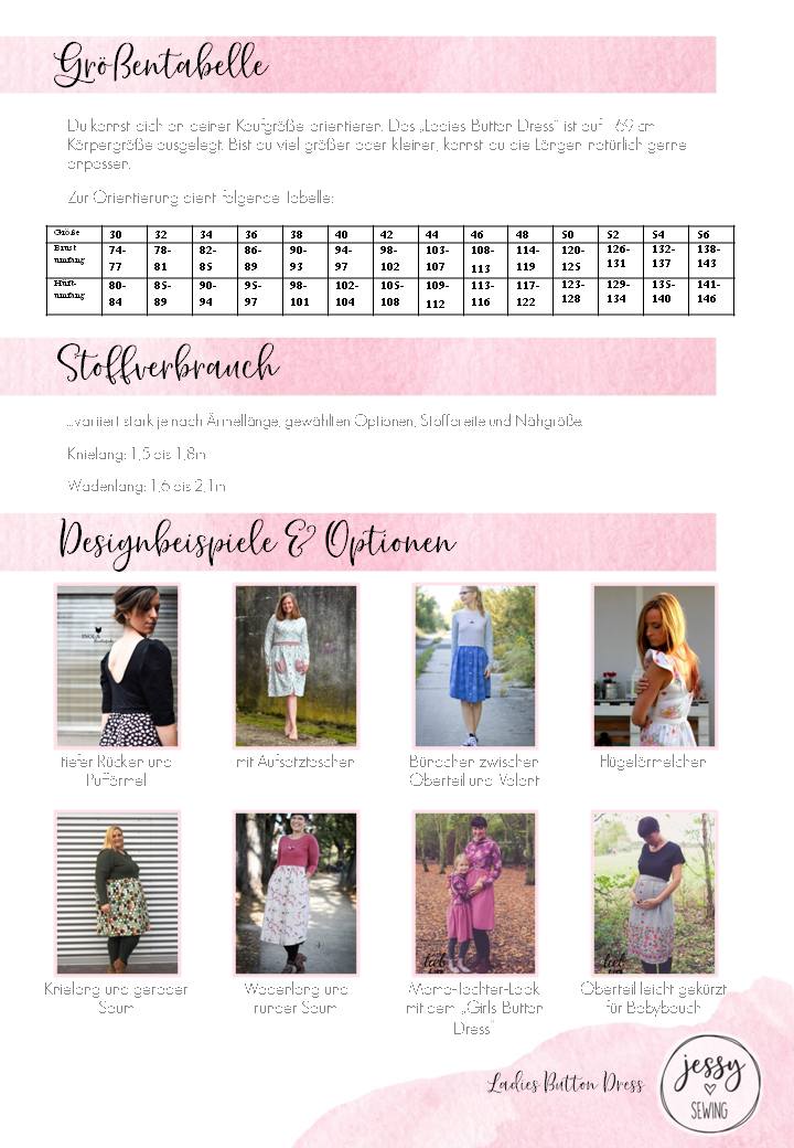 Ladies Button Dress