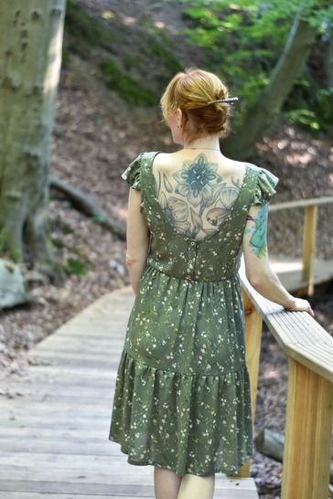 eBook - *LADIES PARTYDRESS WEBWARE* STUFENKLEID GR. 32 BIS 56 BOHO