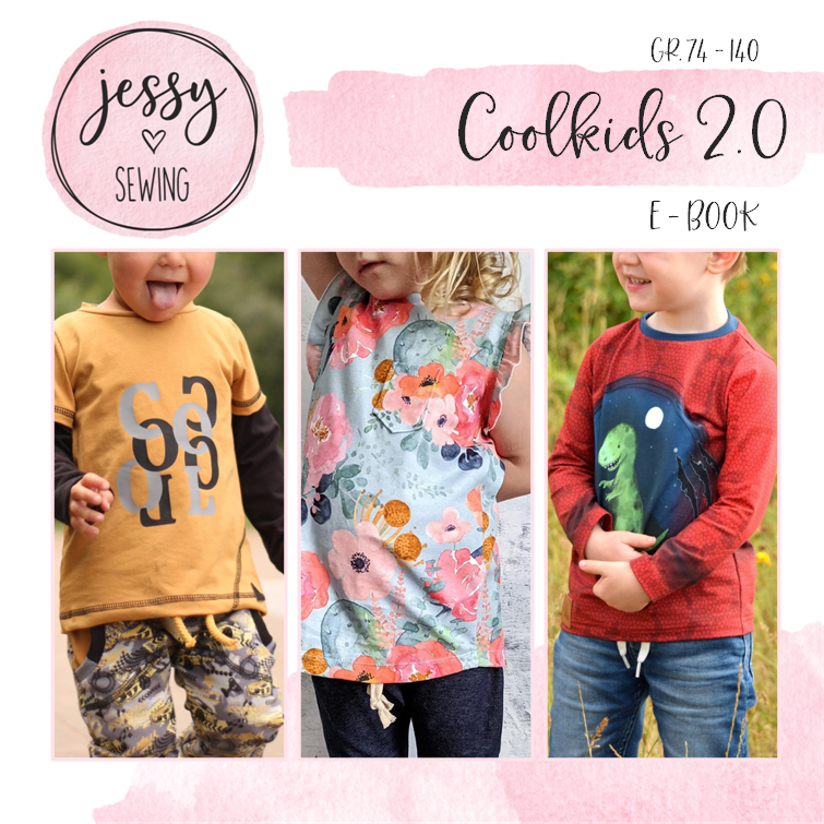 eBook - *COOLKIDS 2.0* JESSY SEWING LONGSHIRT TUNIKA JACKE