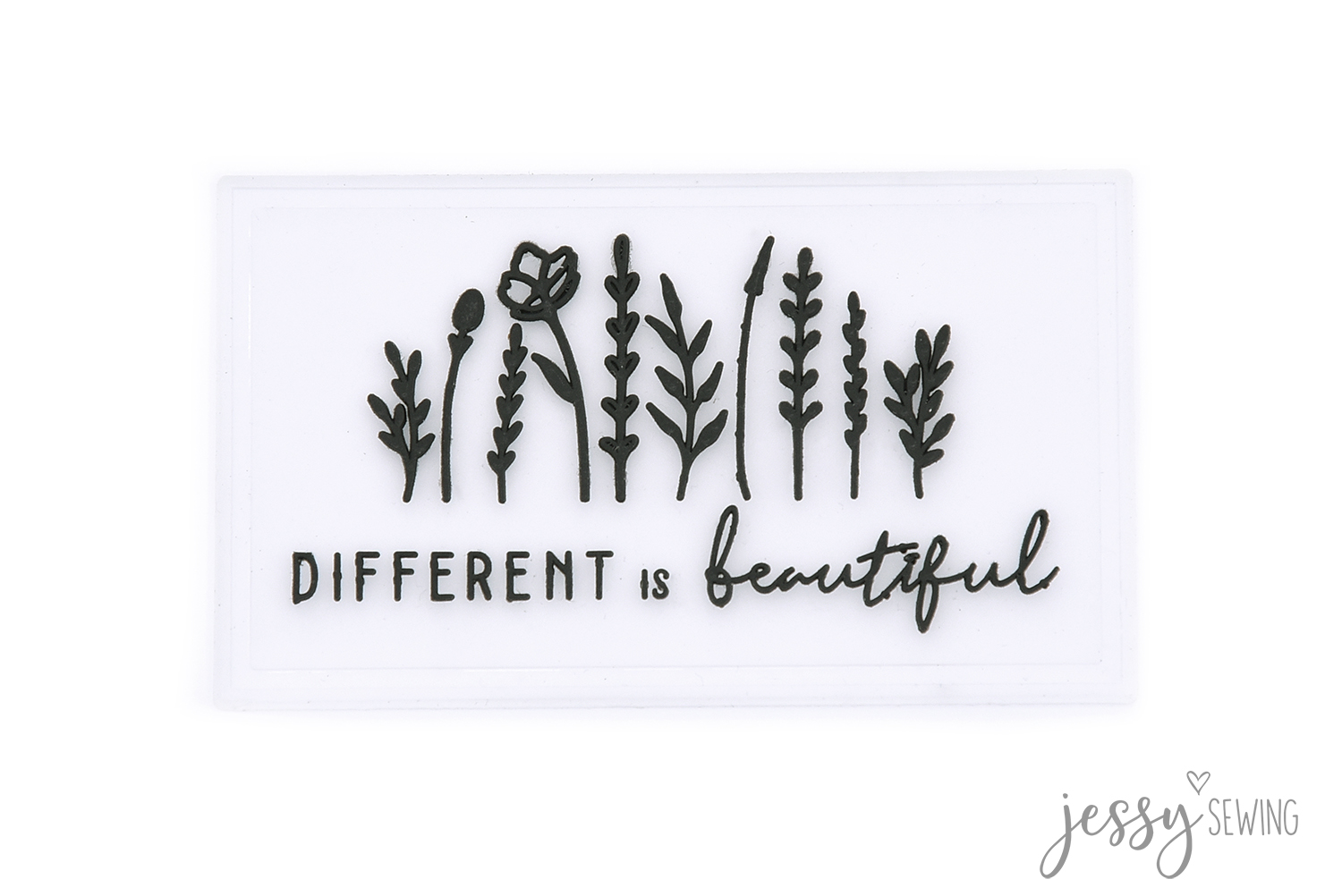 #193 Gummilabel "different is beautiful"