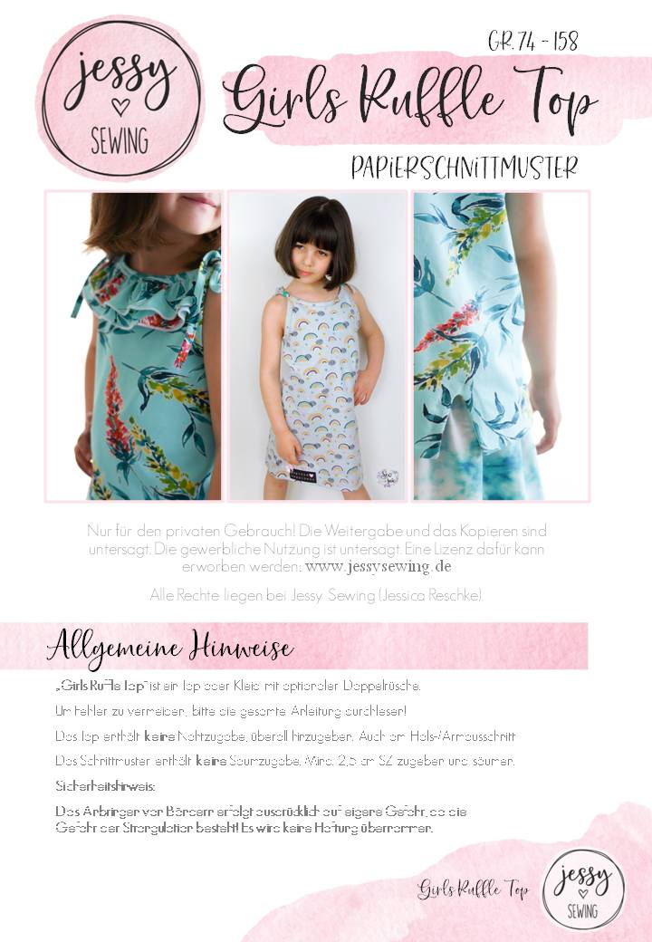 Girls Ruffle Top