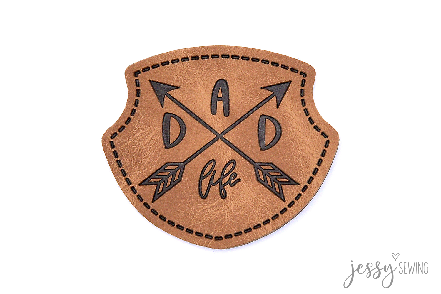 #187 Label "Wappen Dad"