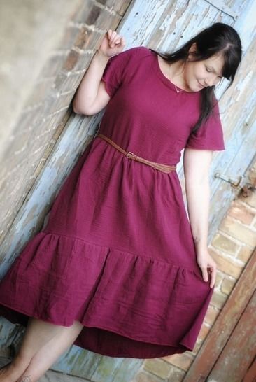 eBook - *LADIES PARTYDRESS WEBWARE* STUFENKLEID GR. 32 BIS 56 BOHO