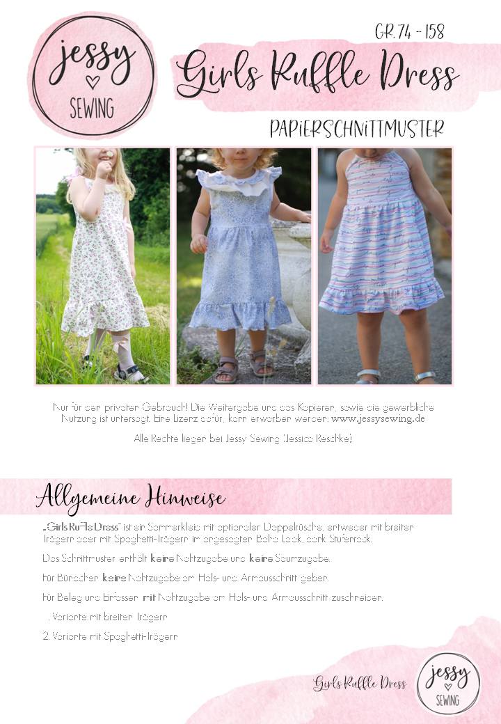 Girls Ruffle Dress