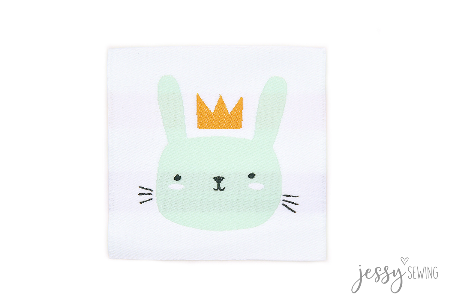 #165 XXL Patch "King Bunny"