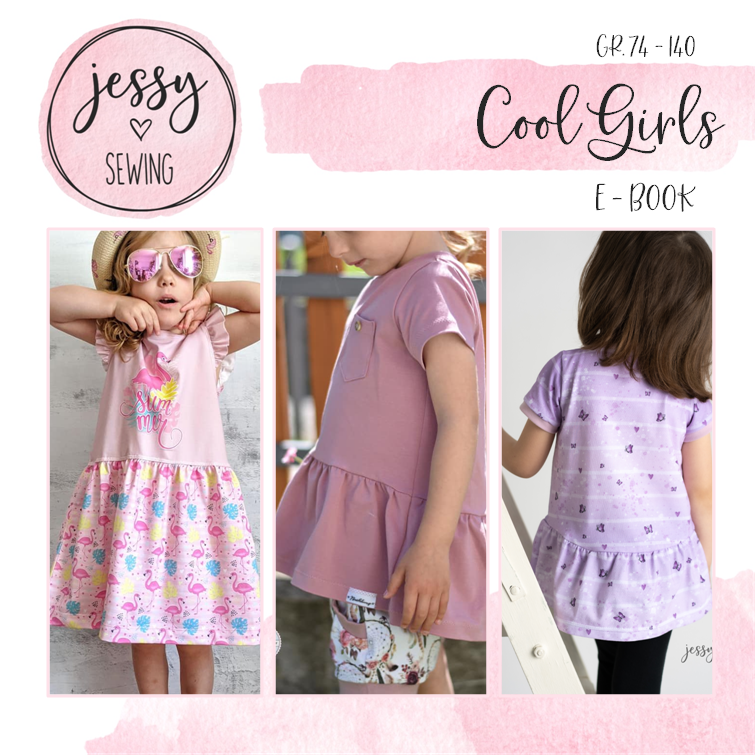 eBook - *COOLGIRLS* JESSY SEWING TUNIKA KLEID NÄHANLEITUNG
