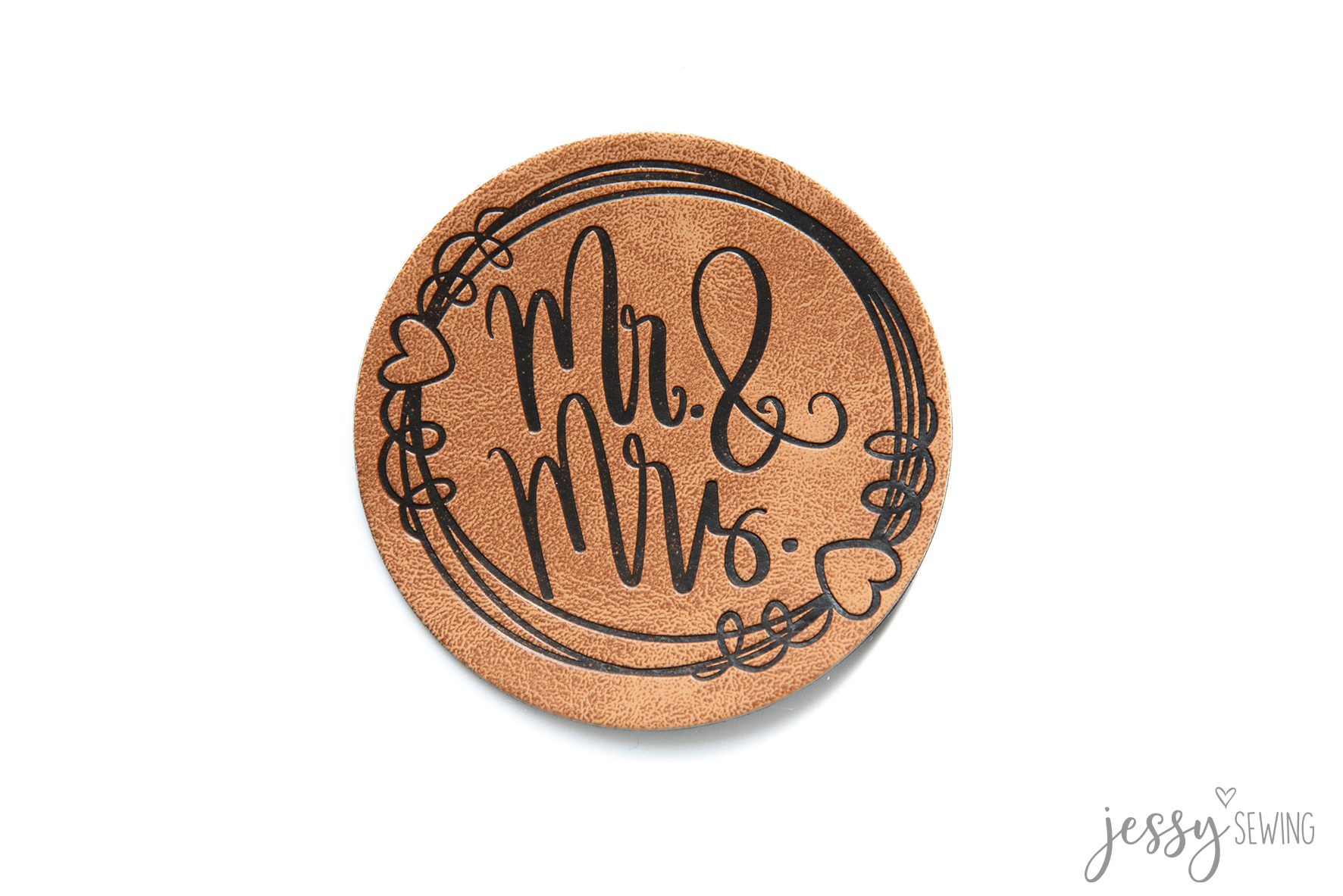 #295 Label "Mr & Mrs"