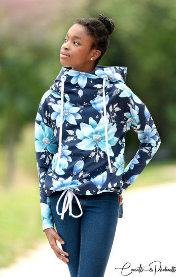 eBook  - *COOL QUEEN HOODIE 2.0* CROPPED HOODIE, HOODIE, HOODIEKLEID