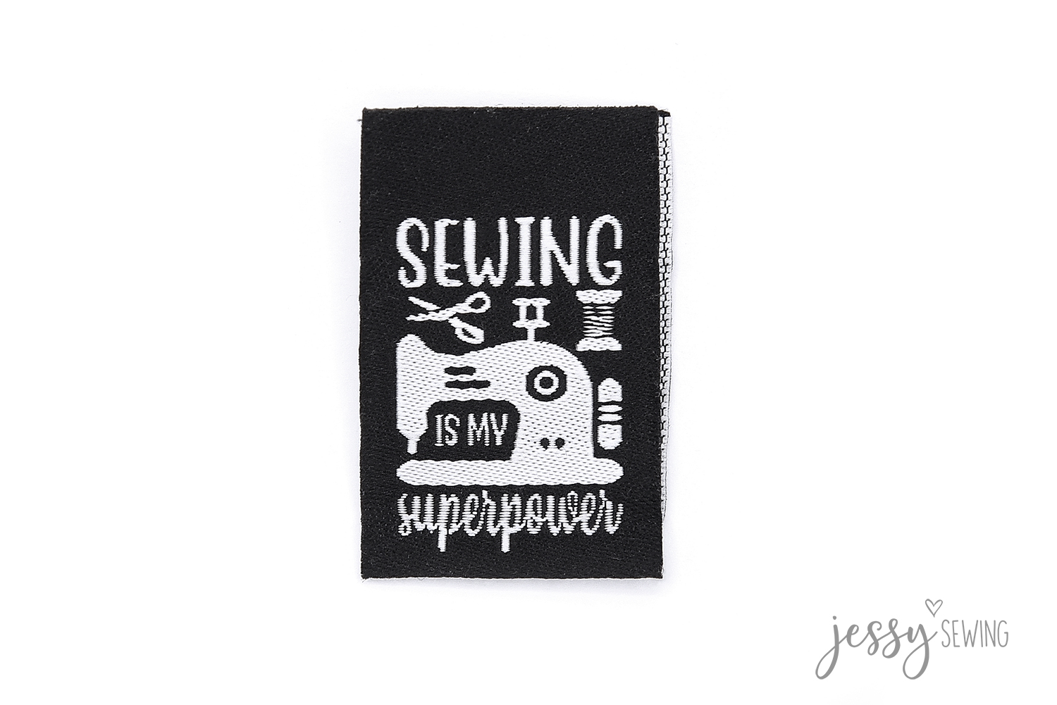 #26 Weblabel "Sewing is my superpower"