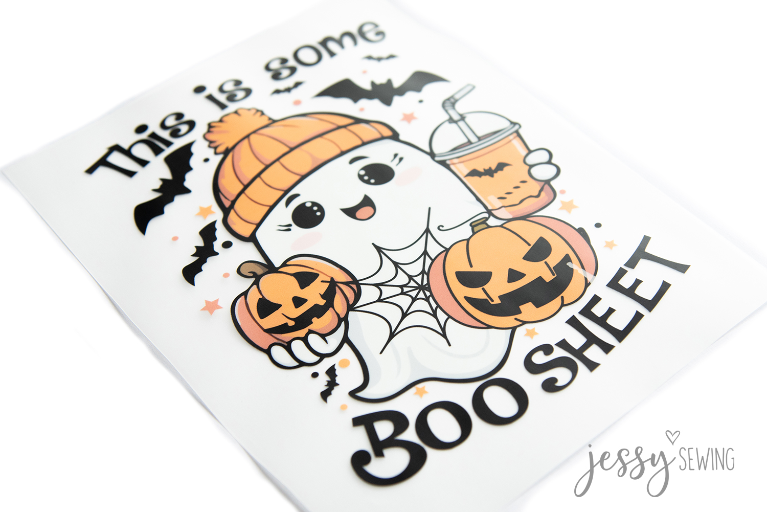 Bügelbild "Boo" Bügelbild "Boo"