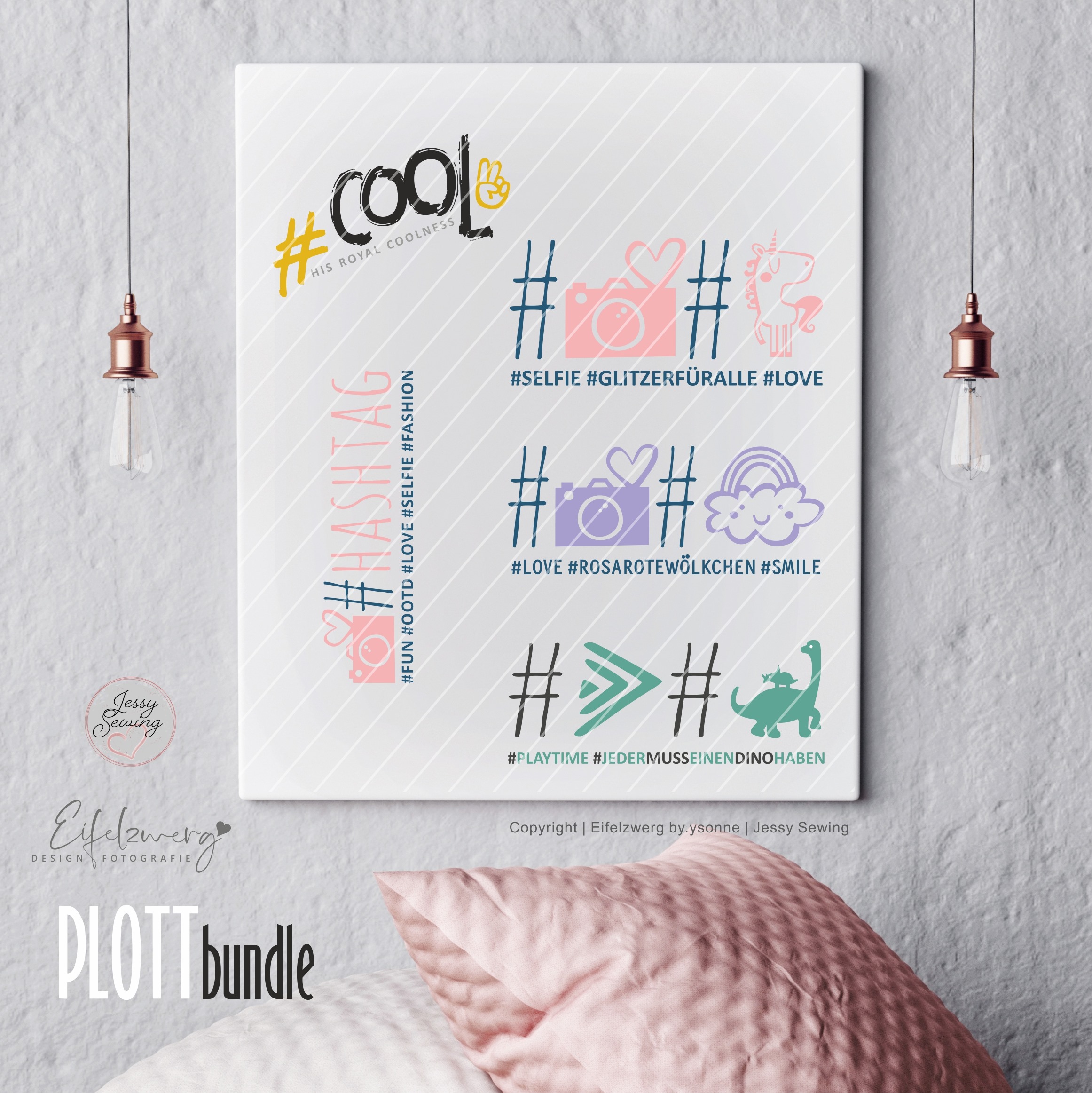 PLOTT - *Bloggerstyle, Hashtag, Cool*Plottbundle 